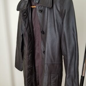 Alfani leather jacket
